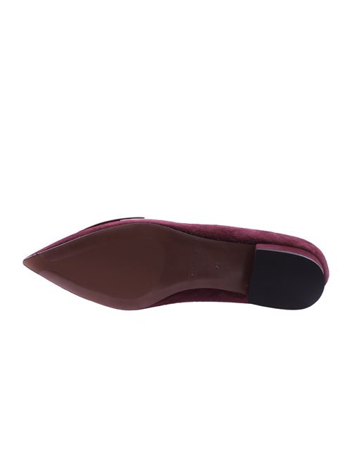 Suede ballerinas with application L'AUTRE CHOSE | LDK01820WP05404041BORDEAUX